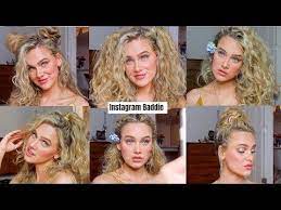 1 Easy Cute Instagram Baddie Hairstyles Youtube Instagram Baddie Instagram Hairstyles Baddie Hairstyles