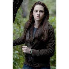 Twilight Kristen Stewart Leather Jacket With Hood Blj Leather Jacket With Hood Bella Swan Brown Jacket