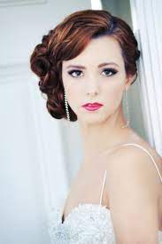 Navy And Gold Vintage Glam Wedding Inspiration Every Last Detail Wavy Wedding Hair Vintage Hairstyles For Long Hair Vintage Hairstyles