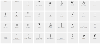 Html5 Character Codes Entity Reference Chart Dev W3 Org