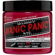 Betty and paul pink, founders of pink's hot dogs: Manic Panic Hot Hot Pink Classic Creme Vegan Cruelty Free Pink Semi Permanent Hair Dye 118ml Amazon De Spielzeug
