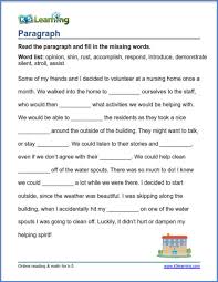 Vocabulary refers to a collection of words. Grade 4 Vocabulary Worksheets By K5 Learning Learn Vocabulary