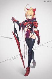 Without strength, you can't protect anything. Nero Claudius Fate Series Futuremoe Anime Character Design Fantasy Character Design Anime Warrior