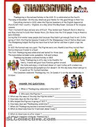 31 Free Thanksgiving Printable Activities For Kids Alilily 2014 Ingles Para Preescolar Taller De Ingles Lectura De Comprension