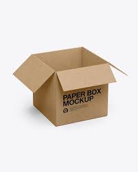 Download Opened Kraft Box Mockup Half Side View High Angle Shot In Box Mockups On Yellow Images Object Mockups Box Mockup Mockup Free Psd Free Psd Mockups Templates