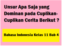 We did not find results for: Unsur Apa Saja Yang Dominan Pada Cuplikan Cuplikan Cerita Berikut Operator Sekolah