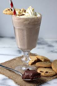 Malted Nutella Chocolate Chip Cookie Milkshake Baker By Nature Recipe Yummy Milkshake Recipes Nutella Chocolate Chip Cookies Cookie Milkshake