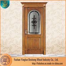 china desheng wooden exterior doors