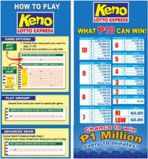 How To Play Keno Lotto Express In Philippines Play Keno Spot