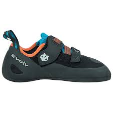 Evolv Kronos Climbing Shoes Black Orange 36 Eu