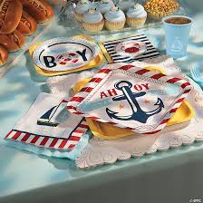 Nautical Baby Shower Party Supplies Orientaltrading Com