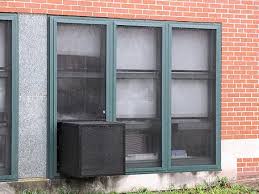 Use an air conditioner cage (window guard). Screen Accessories Harmony Security Products Inc