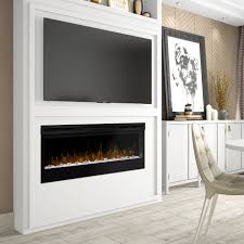 Redefine one or many of your favorite spaces with a gorgeous electric fireplace. Dimplex Electric Fireplaces Fireboxes Inserts Products Prism Series 50 Linear Electric Fireplace