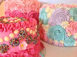 Girls Cake By Rainbow Cakes Geelong Www Facebook Com Rainbow Cake Sales Geelong Girl Cake Cake Rainbow Cake