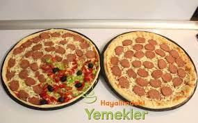 sucuklu pizza tarifi pizza nasil yapilir resimli yemek tarifleri hayalimdeki yemekler pizza yemek tarifleri yemek