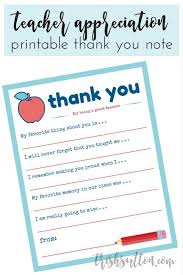 Teacher Appreciation Week Printable Thank You Note Teacher Appreciation Printables Teacher Appreciation Letter Teacher Appreciation Notes