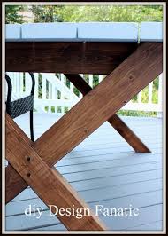 Pottery Barn Inspired Picnic Table Diy Table Top Designs Pottery Barn Inspired Picnic Table