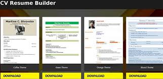 Then this cv was designed for you. Free Resume Builder App 5 Minute Cv Templates Android App
