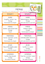 Cahiers De Liaison Et Cahiers De Vie Idee Menu Enfant Idee Repas Enfant Planification Des Menus