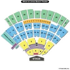 Seating Chart For Jones Beach Theater Travel Guide