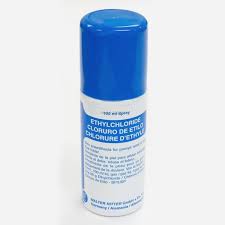 Breathing in ethyl chloride may cause harm or death. Ethyl Chloride Spray 100ml