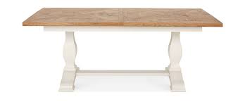 If you're afraid that the table will overwhelm the interior, choose a table in white or light wood colour. Belgrave Extending Dining Table