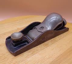 Vintage Stanley No. 65 Adjustable Throat Block Low Angle Hand Plane Knuckle  Cap "referred to as the “cadillac” of Block Planes" U.S.A. Made