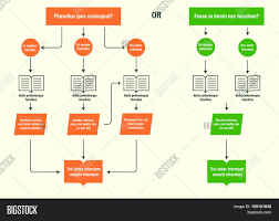 Workflow Flowchart Vector Photo Free Trial Bigstock