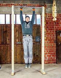 Our latest addition to the home gym makeover is this diy pull up bar. Diy Pull Up Bar Door Frame Off 52