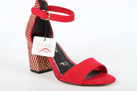 Seulement 1 exemplaire en stock ! Sandales A Talon Tamaris 1 28356 24 Lipstick Comb Rouge