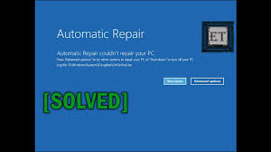 Repairing your computer does not always require the services of a costly computer technician. How To Fix Automatic Repair Loop In Windows 10 Startup Repair Couldn T Repair Your Pc Youtube