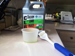 To remove rust stains in porcelain sink. How To Remove Rust Stains From Porcelain Sink Or Tub The Diy Handy Mom