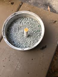 As he starts up the stairs, he notices a cigarette b*tt in the ashtray on the end table. Life Hack Put Cat Litter In Ashtray Deodorizes And Immediately Puts It Out Cigarettes