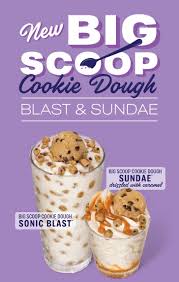 Sonic Unveils New Oreo Big Scoop Cookie Dough Blast And Sundae
