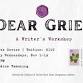 Dear Grief Writing Workshop event image