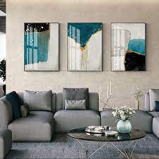 Take advantage of your home's blank canvases and elevate any room or space with wall décor items from at home. Contemporary Wall Art Abstract Elements Rich Blues Grey Black Gold Fine Art Canvas Prints Nordicwallart C Contemporary Wall Art Zebra Print Walls Wall Canvas