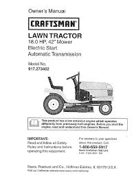 Craftsman 131921212 parts in stock. Craftsman 917 273402 Owner S Manual Pdf Download Manualslib