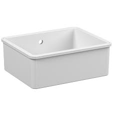They come in a wide range of colours and sizes; Reginox Mataro 1 Bowl Ceramic Kitchen Sink White