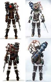 Bioshock 2 All Big Daddy Types Pin By Kimberly Nicole On Cosplay Bioshock Cosplay Bioshock Bioshock Art