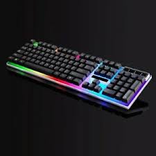 Rgb Colorful Led Backlit Wired Gaming Usb Computer Pc Keyboard Light Up 104 Keys Ebay
