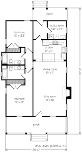 Two bedroom house plans are an affordable option for families and individuals alike. Holly Grove John Tee Architect Southern Living House Plans