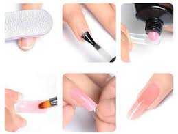 Zunächst sollten ihre nägel gleichmäßig mit einer nagelfeile in form gebracht werden. Glamy Gel Nagel Kit Fur Zuhause Lorana In 2021 Gel Nagel Kit Gel Manikure Designs Gel Manikure