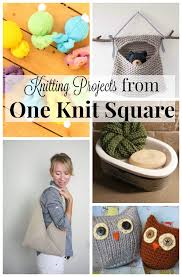 I've recently become obsessed with knitting dishcloths and washcloths. From One Knit Square How Wee Learn