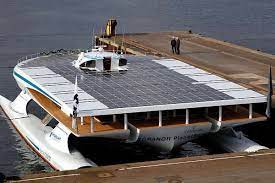 Largest Solar Powered Boat Will Soon Arrive In Miami Alternative Energy Ecogreen Boat Solar Power Solar Energy