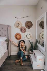 Maybe you would like to learn more about one of these? Diy Hat Organizer Busy Being Blake Hat Wall Diy Hat Organizer Hat Organization