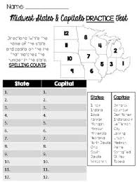 In how many states is the capital the biggest city? Midwest States And Capitals Quiz By Mrs Vincent Tpt