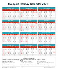 Malaysia calendar year 2020 (school holiday) 1 million google play downloads! Malaysia Holiday Calendar 2021 Doc Templates Distancelatlong Com1