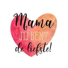 Verjaardagskaarten, uitnodigingskaarten, verhuiskaarten en nog veel meer! Moederdag Kaart Hart Aquarel Kaartje2go