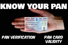 Know Your Pan Check Pan Card Validity And Pan Verification Know Your Pan How To Memorize Things Cards