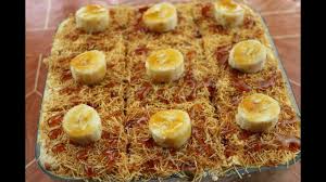 حلى الخشخش او حلى المشاهير حلويات سهلة وسريعة بدون فرن مع رباح محمد ال Fast Desserts Easy Desserts Food